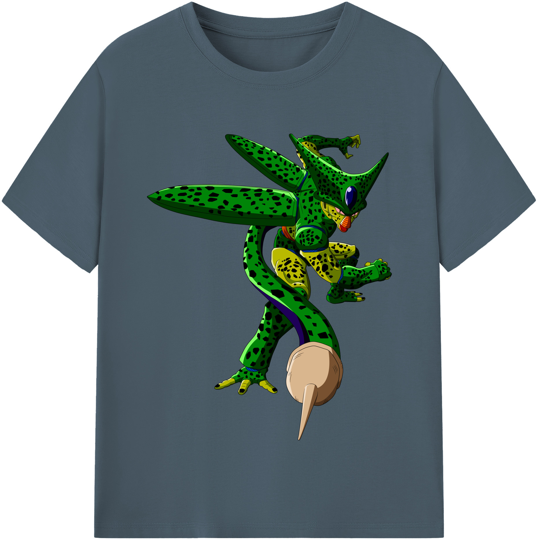 （画像用） ドラゴンボール セル DRAGON BALL Cell 綿100％半袖Tシャツ（フロントプリント）